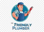 Plumbing Remodel - Friendly Plumber Logo - Free Transparent 